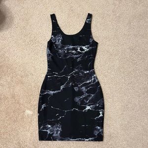 Marble tank dress